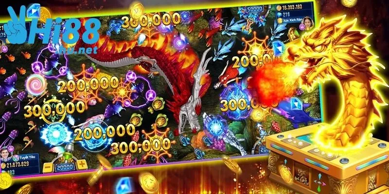 Bắn Cá Long Vương HI88 với lối chơi đơn giản dễ dàng chinh phục