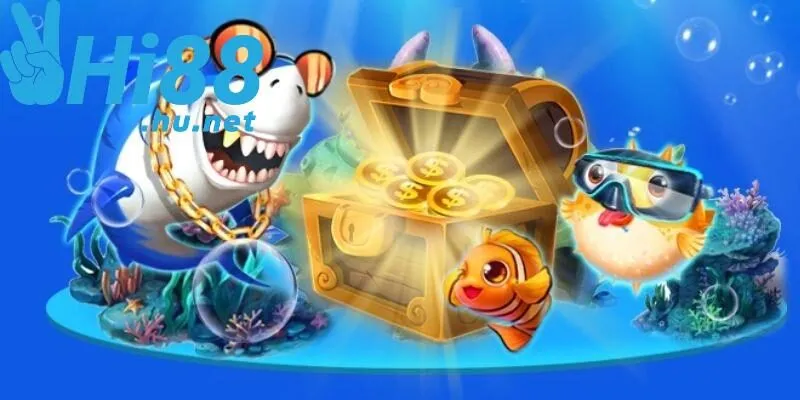 Bắn Cá Phát Tài Hi88 là game cược hấp dẫn với tỷ lệ trả thưởng cao