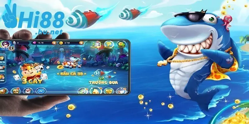 Bắn Cá Thợ Săn Cá HI88 mang lại trải nghiệm mới mẻ thú vị