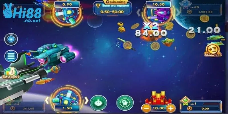 Bắn cá vũ trụ HI88 cung cấp trải nghiệm giải trí tuyệt vời