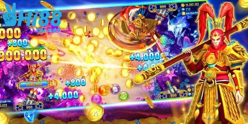 Các sảnh chơi Đại Thánh Bắt Cá tại Hi88