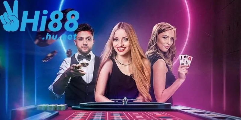Live Casino Hi88 là không gian cá cược game sòng bài đẳng cấp