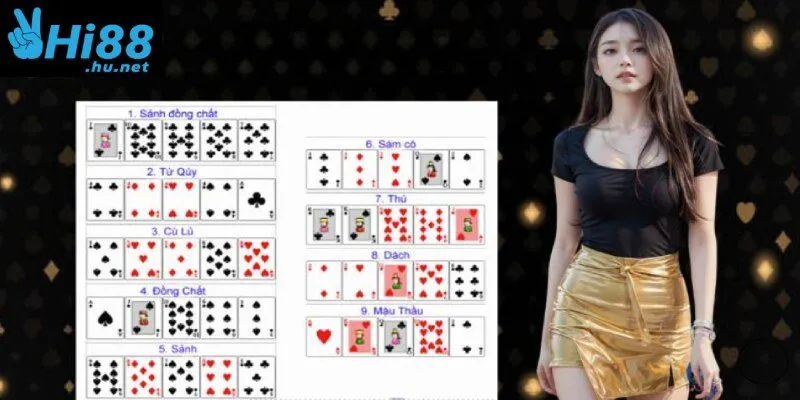 Nắm vững thứ hạng bài để tránh binh lủng
