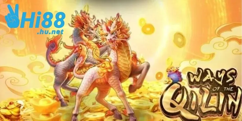 Nổ hũ Kỳ Lân Mách Nước Hi88 lấy cảm hứng từ hình ảnh chú Kỳ Lân