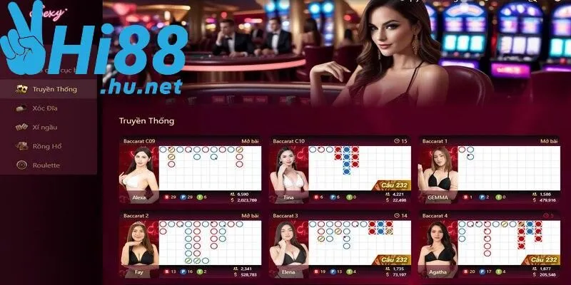 SE Casino - Sexy Casino là sảnh cược sòng bài chất lượng tại Hi88